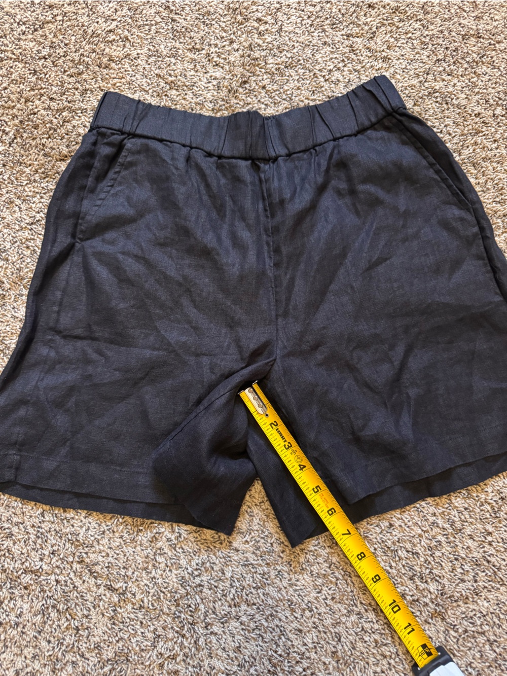 J. Crew Black High-Rise Elastic Waist Shorts - Picture 11 of 16